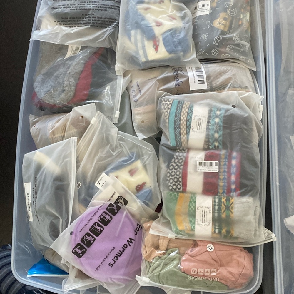 Socks understand hats gloves